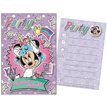 Disney Minnie Party meghívó