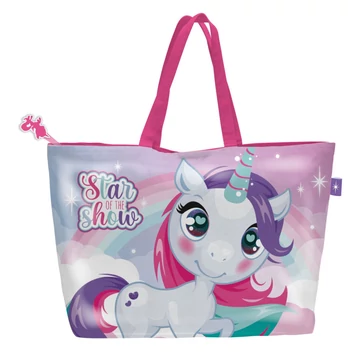 Unikornis Sparkle strandtáska 48 cm