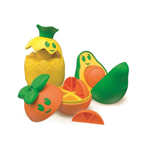 Gyümölcsös Friendly Faces formarakosgató baba játék, puzzle Clementoni
