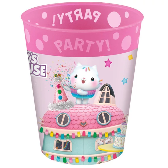 Gabi babaháza Friends micro prémium műanyag pohár szett 4 db-os 250 ml