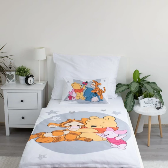 Disney Micimackó Stars gyerek, ovis ágyneműhuzat 100×135 cm, 40×60 cm