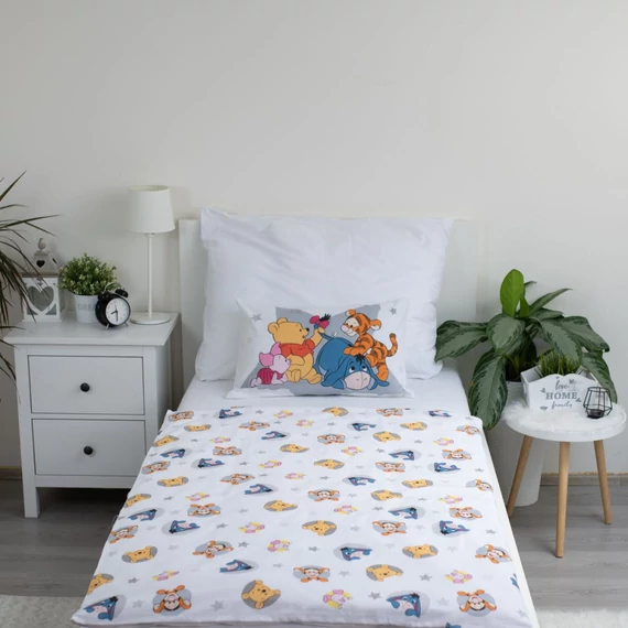 Disney Micimackó Stars gyerek, ovis ágyneműhuzat 100×135 cm, 40×60 cm
