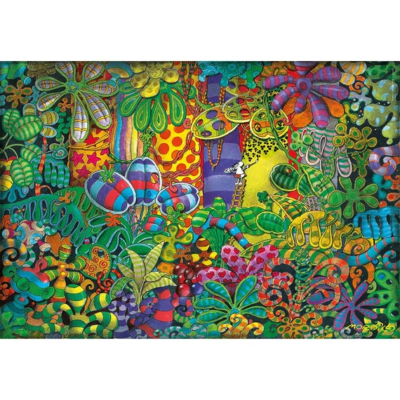 Színes Mordillo 1500 db-os puzzle Clementoni