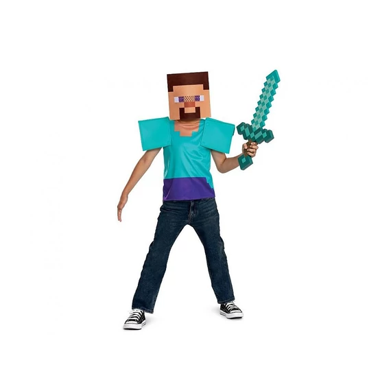 Minecraft Steve Essential jelmez 3-4 év
