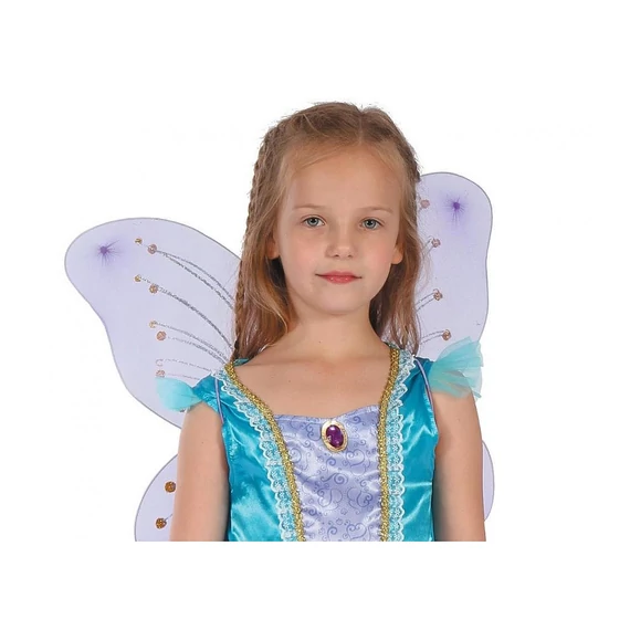 Tündér Purple jelmez 110/120 cm