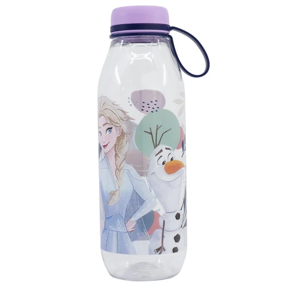 Disney Jégvarázs Adventure Ecozen műanyag kulacs csavaros kupakkal 650 ml