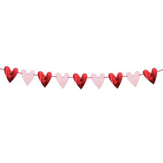 Szerelem Hearts girland 200 cm