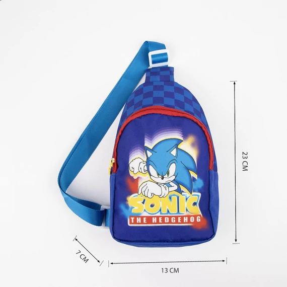 Sonic a sündisznó Bandolier oldaltáska 23 cm