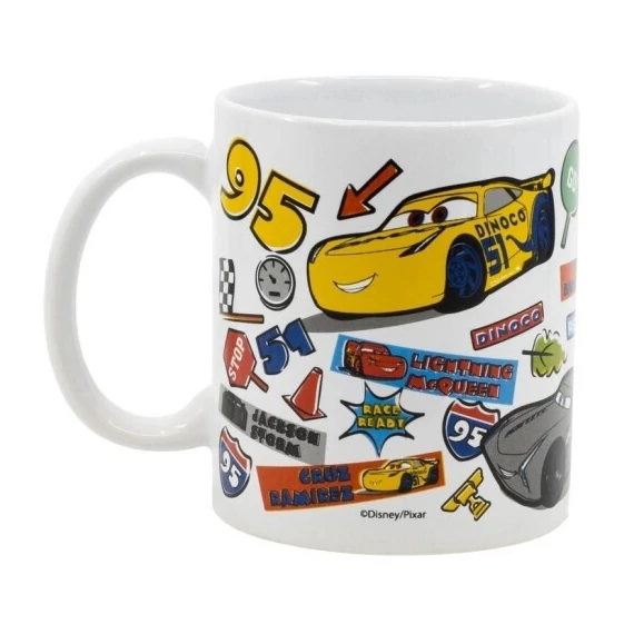 Disney Verdák Stickers porcelán bögre 325 ml Díszdobozban