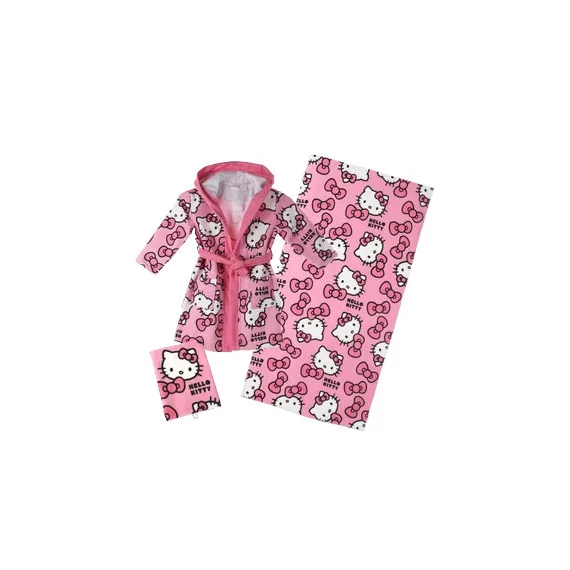 Hello Kitty fürdőszobai szett 5 - 6 év / 110 - 116 cm
