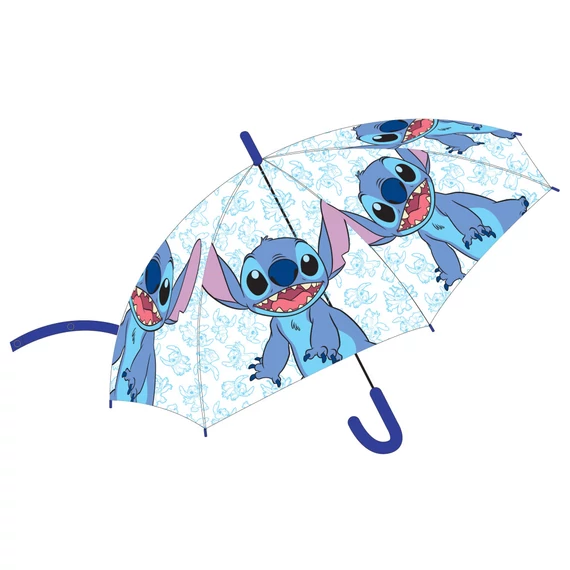 Disney Lilo és Stitch, A csillagkutya Smile gyerek félautomata esernyő Ø74 cm