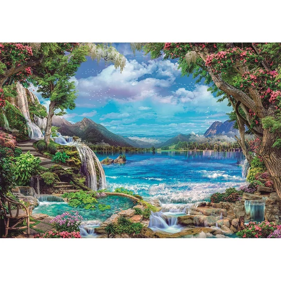 Földi paradicsom 2000 db-os puzzle Clementoni