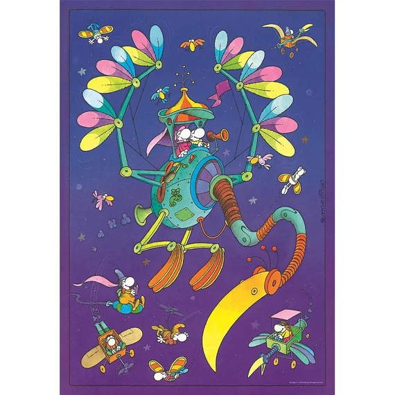 Színes Mordillo 500 db-os Compact puzzle Clementoni