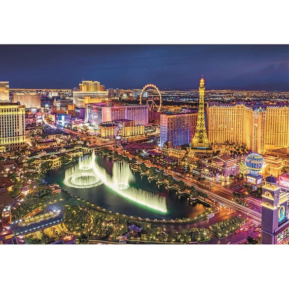 Las Vegas 6000 db-os puzzle Clementoni