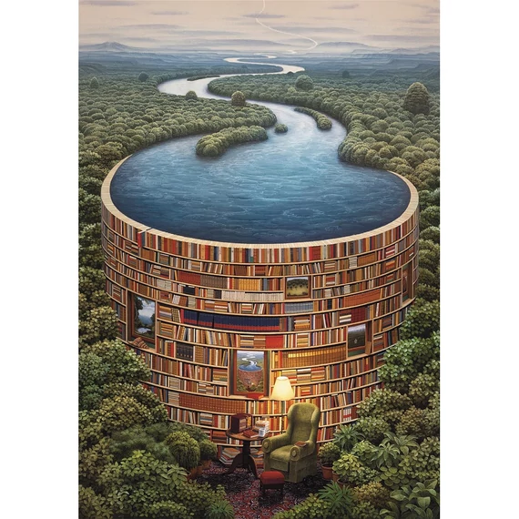Bibliodame 1000 db-os puzzle Clementoni