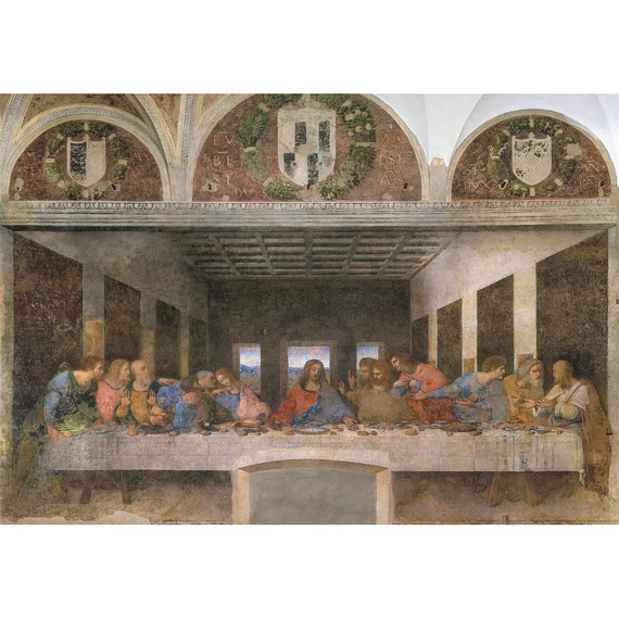 Művészet The Last Supper 1000 db-os Compact puzzle Clementoni