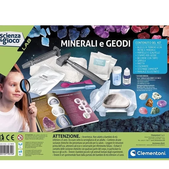 Botanikai labor szett Science Clementoni