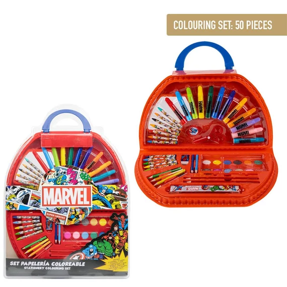 Bosszúállók Marvel írószer szett 50 db-os