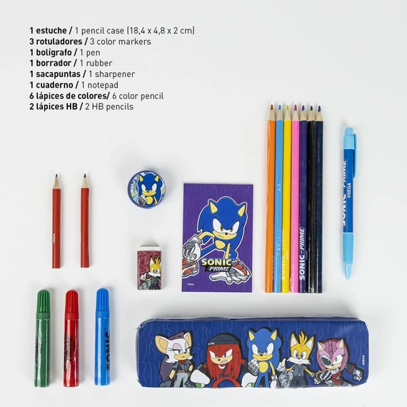 Sonic a sündisznó írószer szett