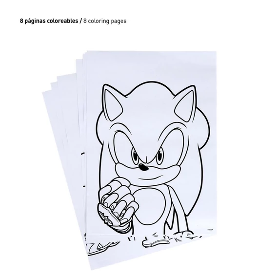 Sonic a sündisznó írószer szett