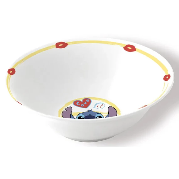 Disney Lilo és Stitch, A csillagkutya Heart porcelán étkészlet Díszdobozban