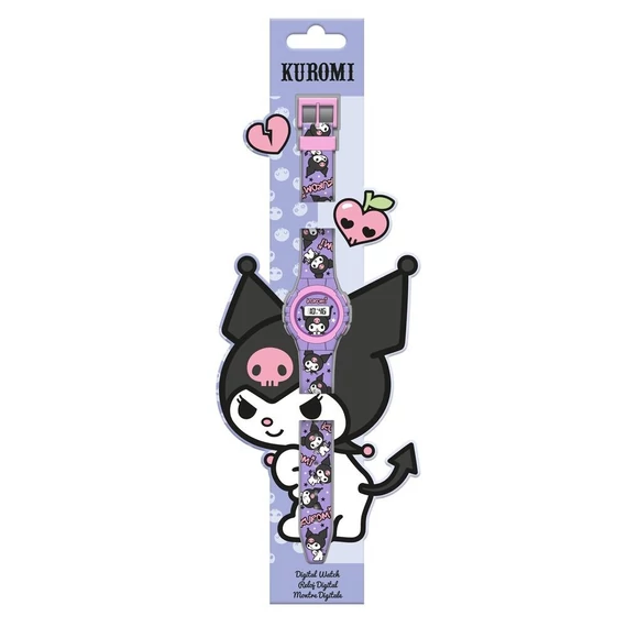 Hello Kitty Kuromi digitális karóra