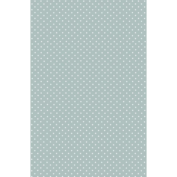 Szürke White Dots papír asztalterítő 120x180 cm