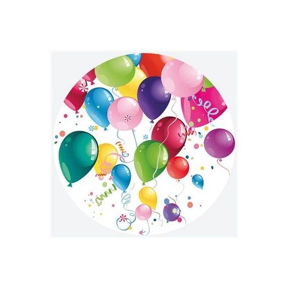 Lufis Party papírtányér 8 db-os 18 cm