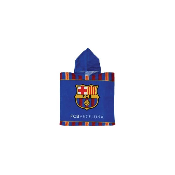 FC Barcelona strand törölköző poncsó 50x100 cm
