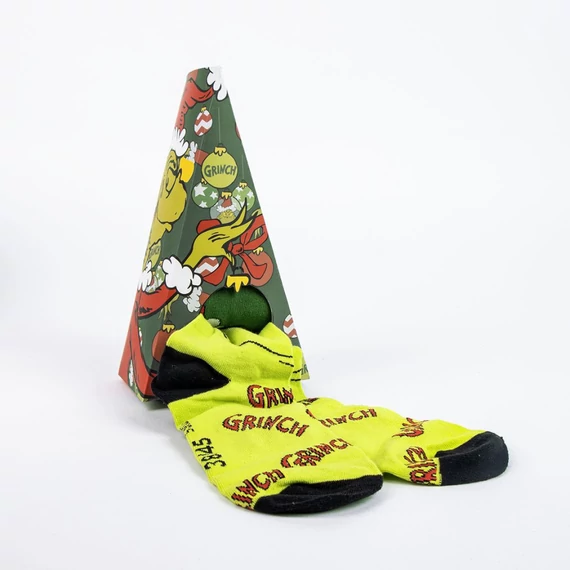 A Grincs Gift felnőtt hosszú szárú zokni szett Díszdobozban