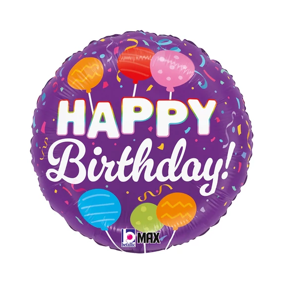 Happy Birthday Candle Pops fólia lufi 46 cm