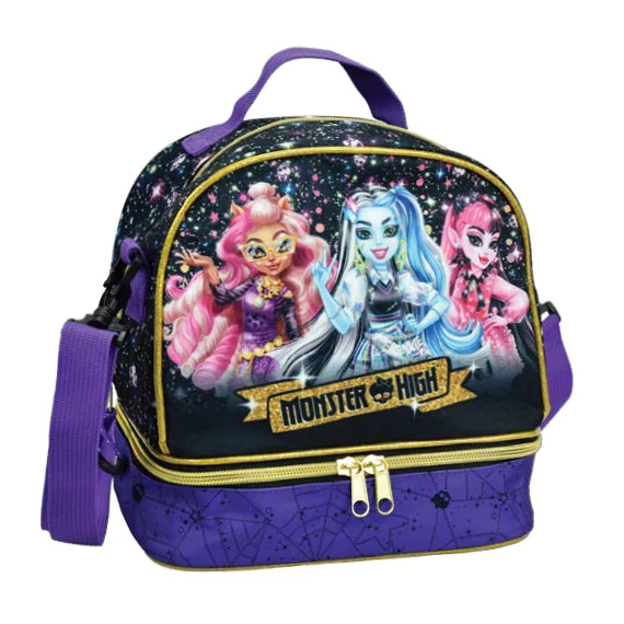 Monster High Crew thermo uzsonnás táska 21 cm