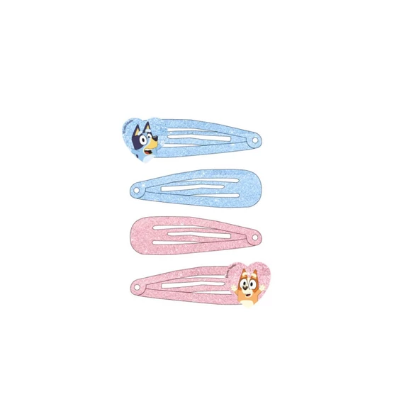 Bluey Heart hajcsat szett 4 db-os