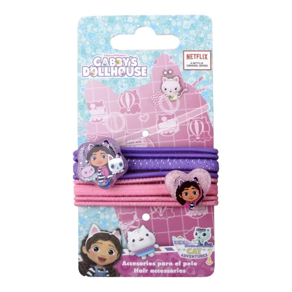 Gabi babaháza Adventures hajgumi szett 8 db-os