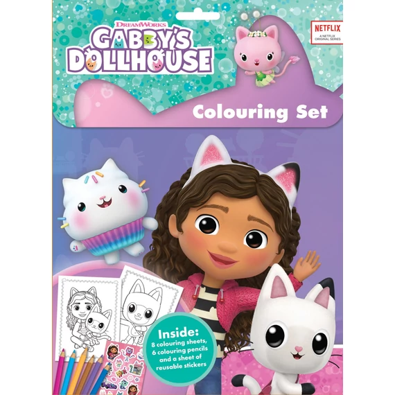 Gabi babaháza Cats színező