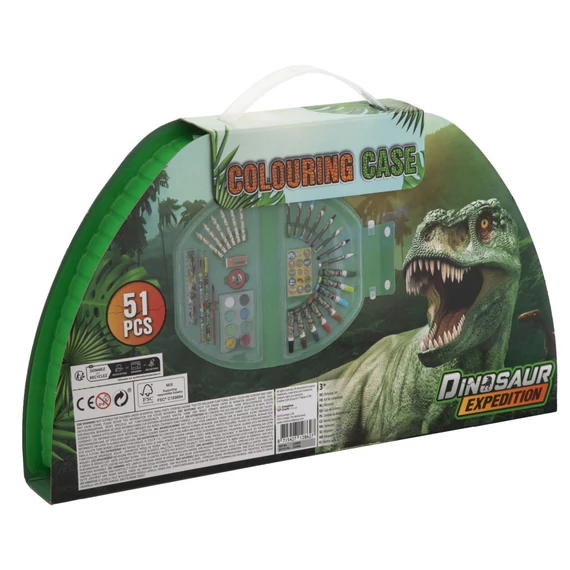 Dinoszaurusz Expedition írószer szett 51 db-os