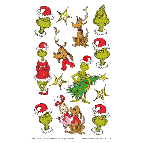 A Grincs Dr Seuss tetkó 13 db-os