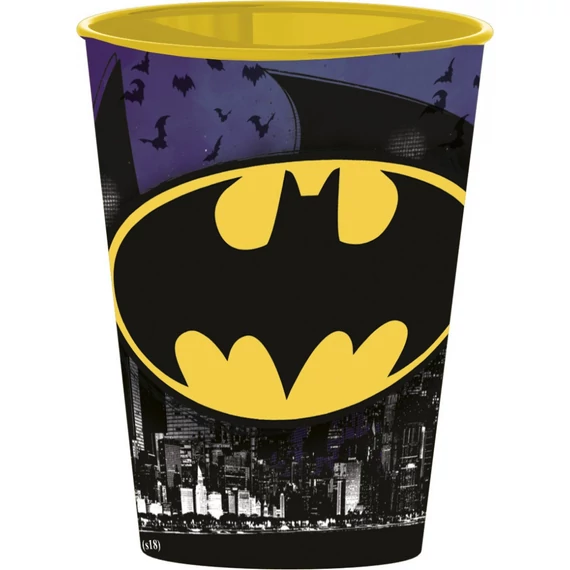 Batman Bat Signal műanyag pohár 260 ml