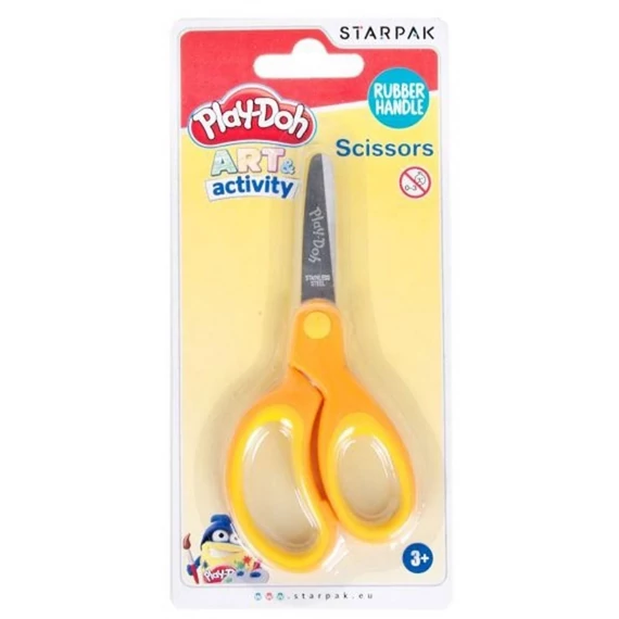 Play-Doh Yellow papírvágó olló 13 cm