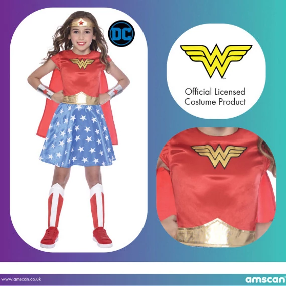 Wonder Woman, A Csodanő jelmez 3-4 év