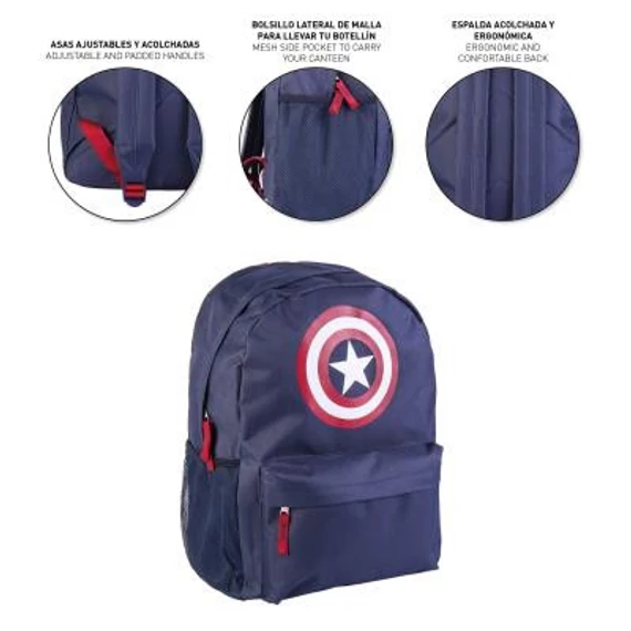 Bosszúállók Shield iskolatáska, táska 41 cm