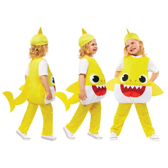 Baby Shark Yellow jelmez 1-2 év