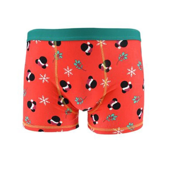 Disney Mickey Karácsonyi férfi boxeralsó