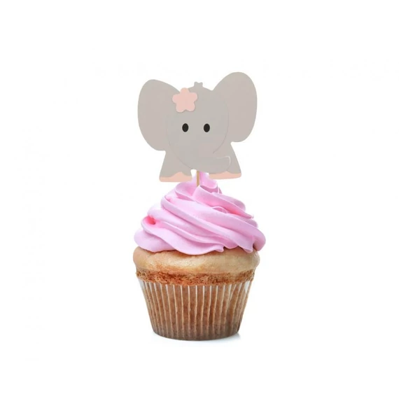 Elefánt Pink díszítő pálca 10 db-os