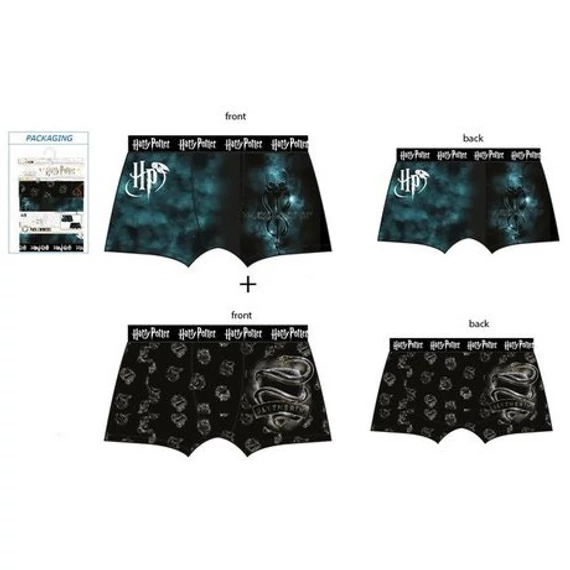 Harry Potter férfi boxeralsó 2 darab/csomag S