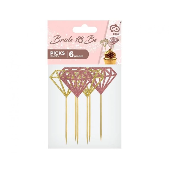 Gyémánt Diamond díszítő pálca 6 db-os