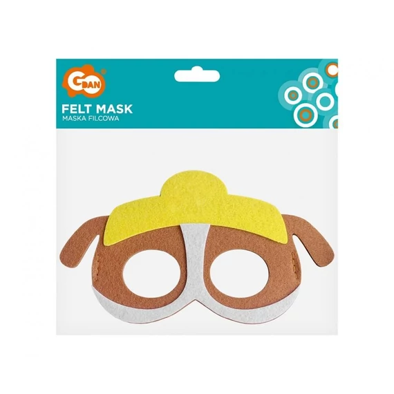 Kutyás Dog Brigade filc maszk 18 cm