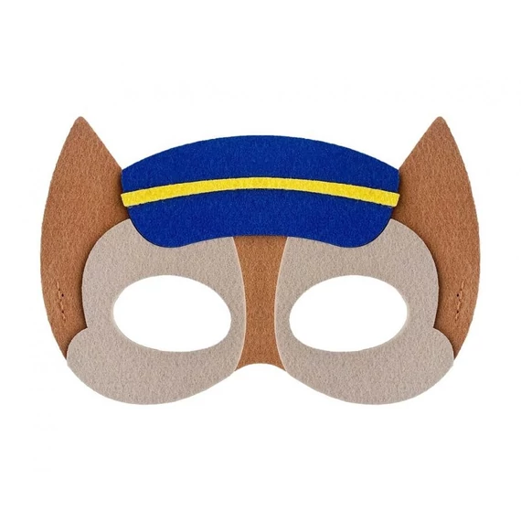 Kutyás Dog Brigade Police filc maszk 18 cm