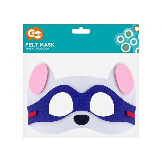 Kutyás Dog Brigade Superhero filc maszk 18 cm