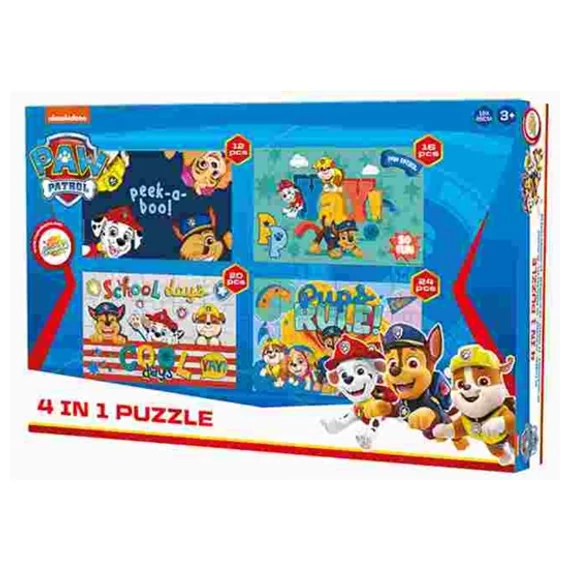 Mancs Őrjárat puzzle 4 az 1-ben
